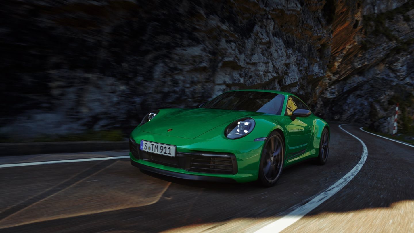 911 Carrera T launched. Source: Porsche Newsroom.