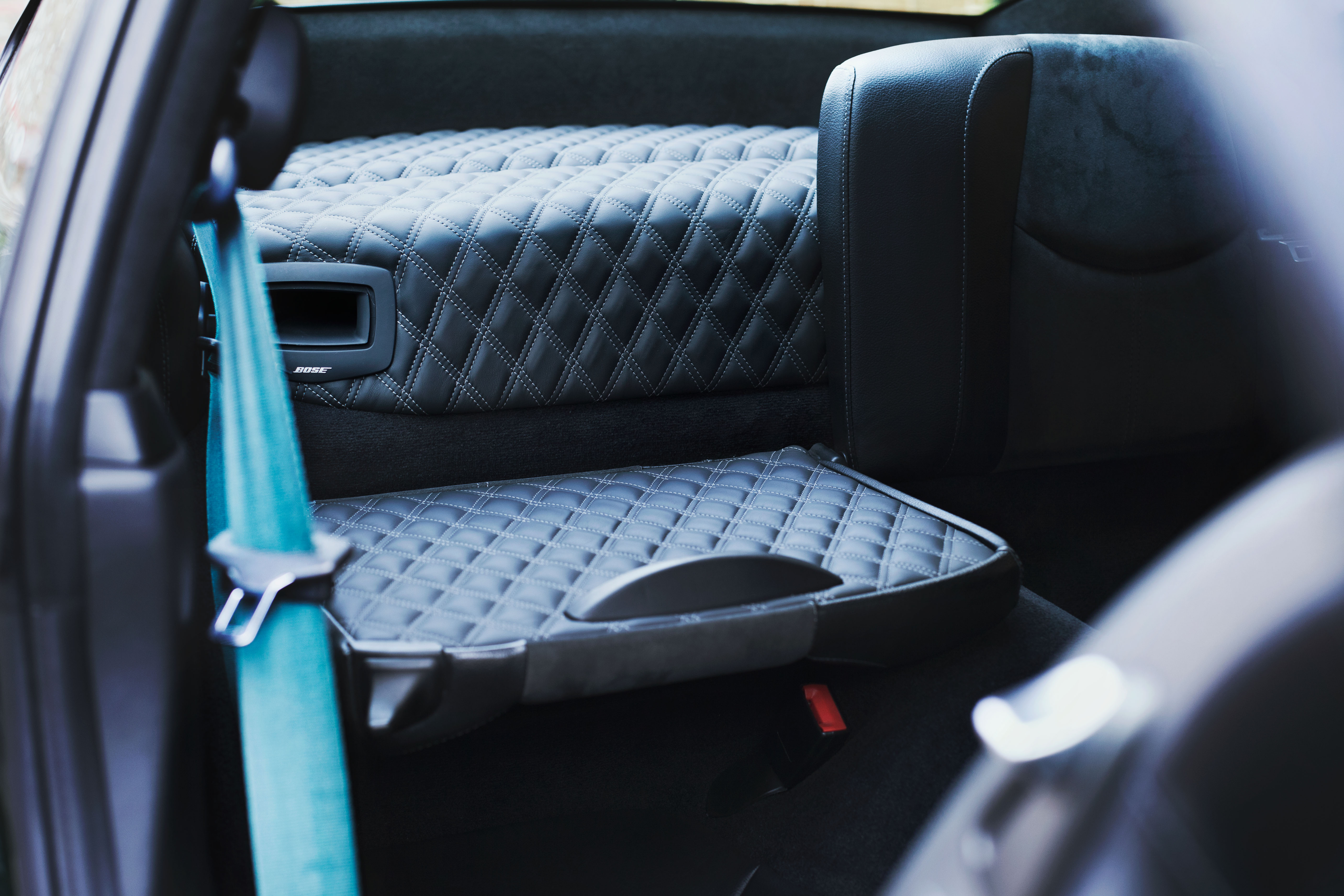 Autofarm 997 GTS Signature Build; Rear Seat Detail.