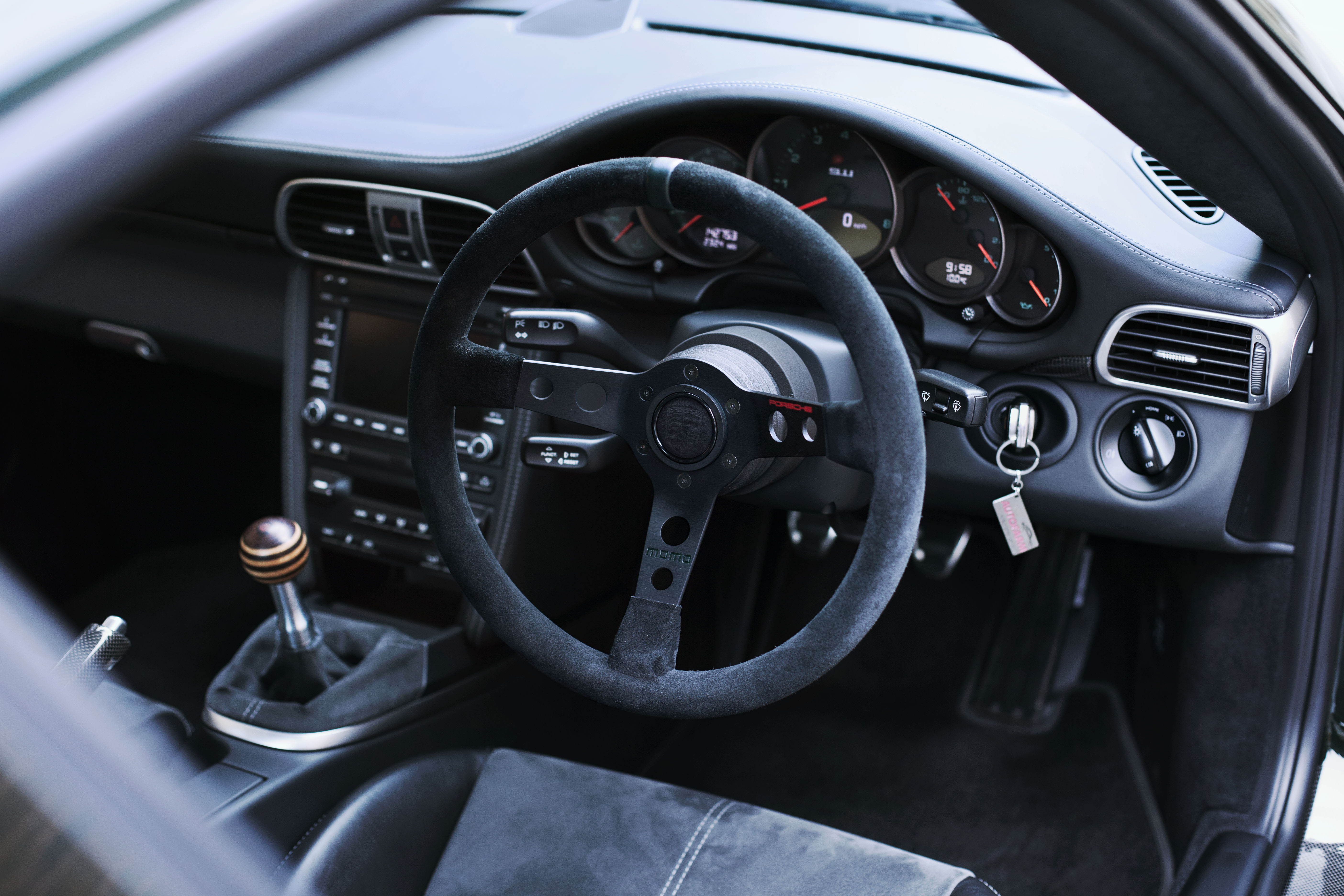 Autofarm 997 GTS Signature Build; Steering Wheel.