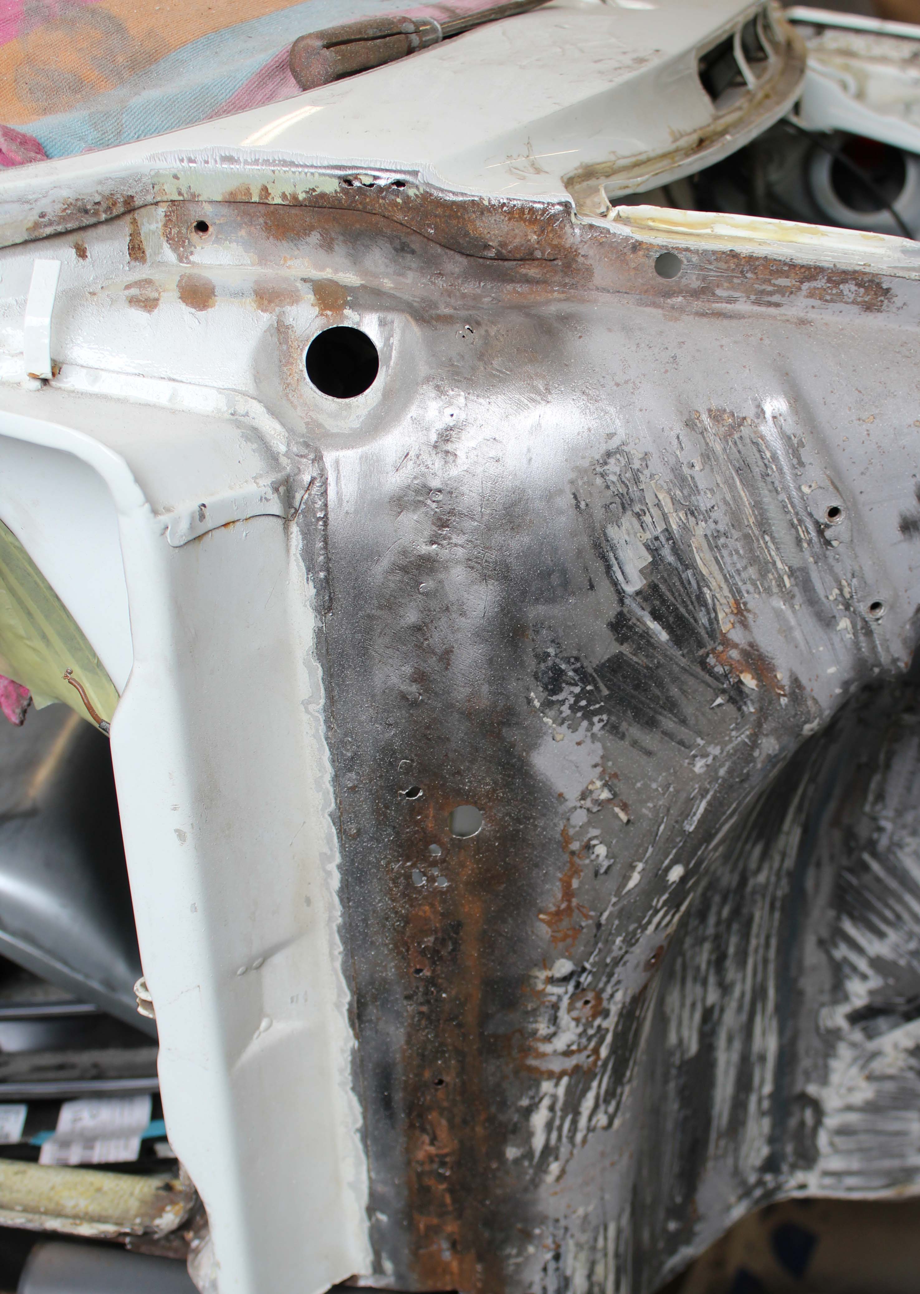 Porsche 2.7RS Carrera Preservation Project @Autofarm, Metal Work