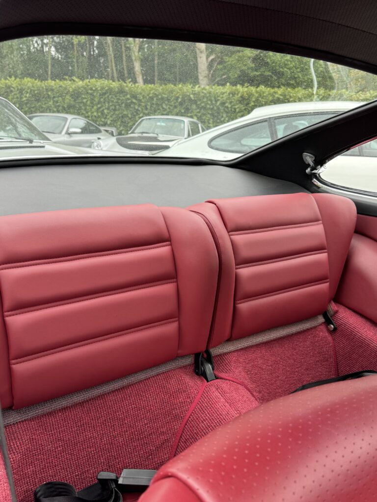 Rear Seats will match front seat design